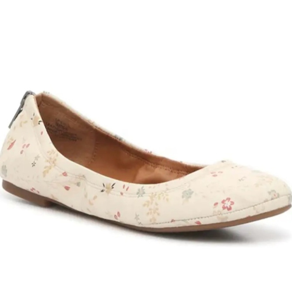 Lucky Brand Floral Ballet Flats Size 9